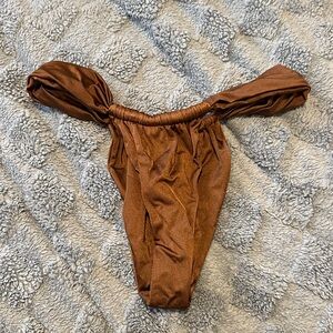 Brown Bikini Bottom